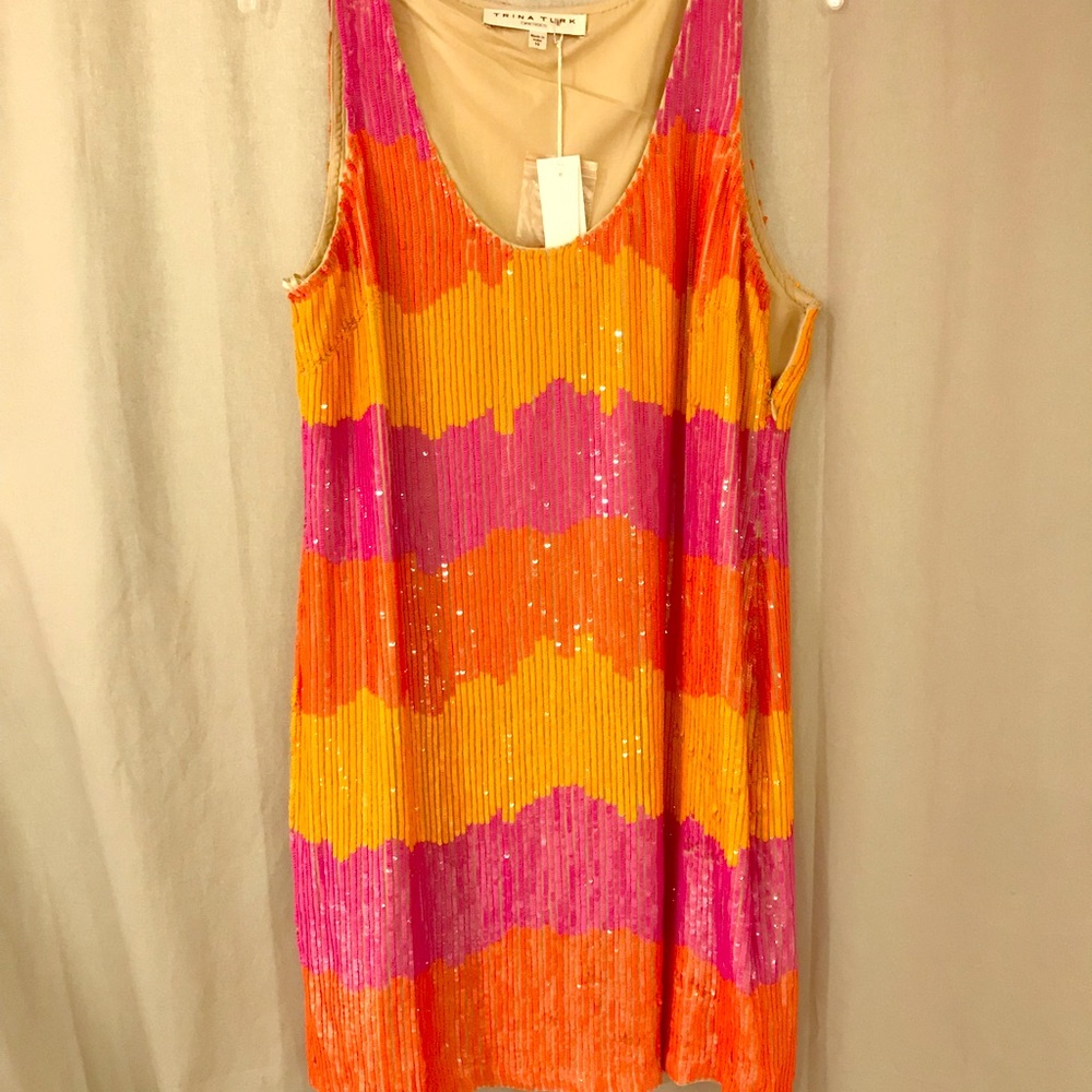 NWT Trina Turk Sequin Dress
